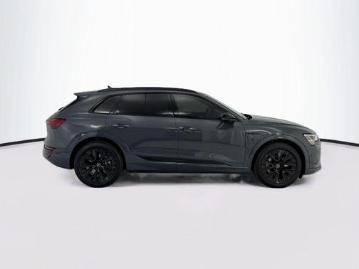 Gray 2024 Audi Q8 e-tron Prestige