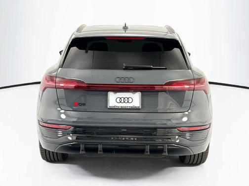 Gray 2024 Audi Q8 e-tron Prestige