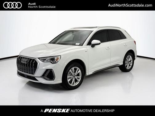 Glacier White Metallic 2025 Audi Q3 Premium 45 TFSI S line quattro Tiptronic