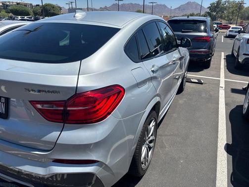 Glacier Silver Metallic 2017 BMW X4 M40i