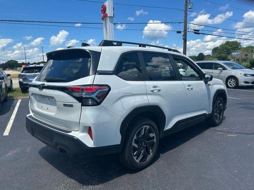 Crystal White Pearl 2025 Subaru Forester Hybrid