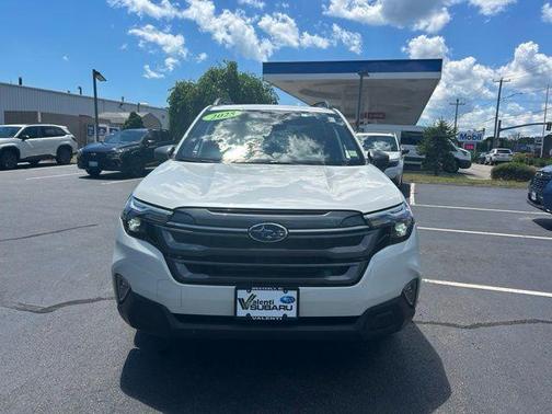 Crystal White Pearl 2025 Subaru Forester Hybrid