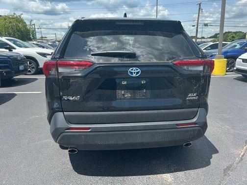 Midnight Black Metallic 2023 Toyota RAV4 Hybrid XLE
