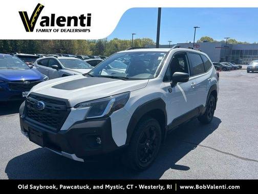 Crystal White Pearl 2022 Subaru Forester Wilderness