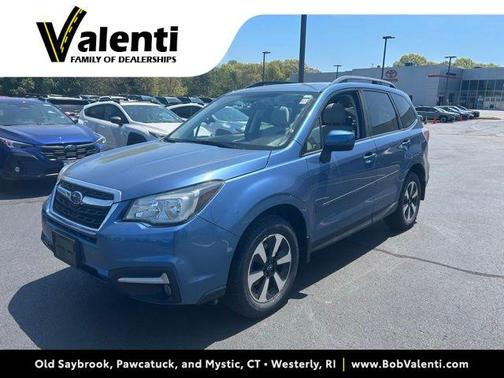 Quartz Blue Pearl 2018 Subaru Forester 2.5i Premium