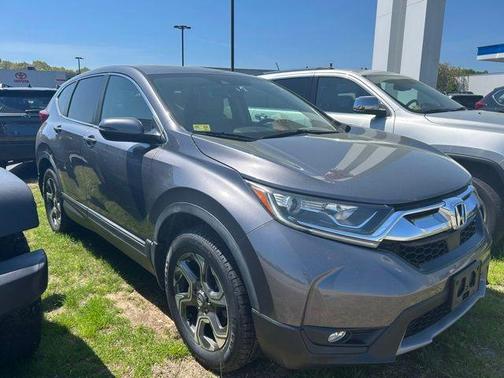 Gray 2017 Honda CR-V EX-L