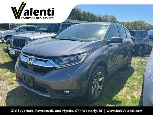 Gray 2017 Honda CR-V EX-L