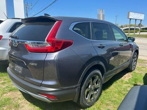 Gray 2017 Honda CR-V EX-L