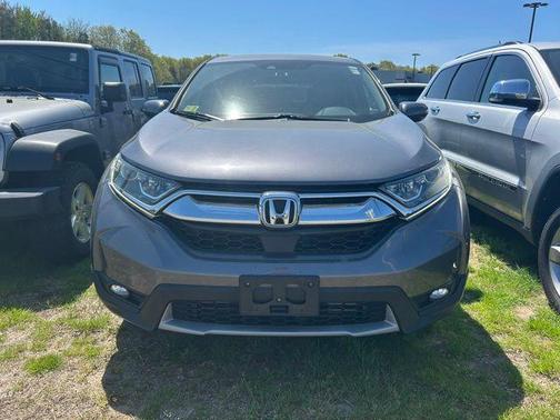 Gray 2017 Honda CR-V EX-L