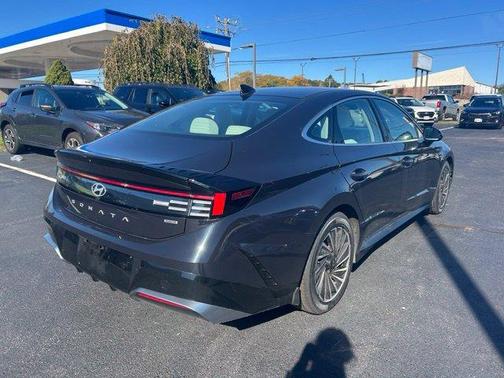Carbon Blue 2024 Hyundai SONATA Hybrid SEL