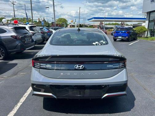 Blue 2025 Hyundai SONATA Hybrid Limited