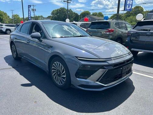 Blue 2025 Hyundai SONATA Hybrid Limited