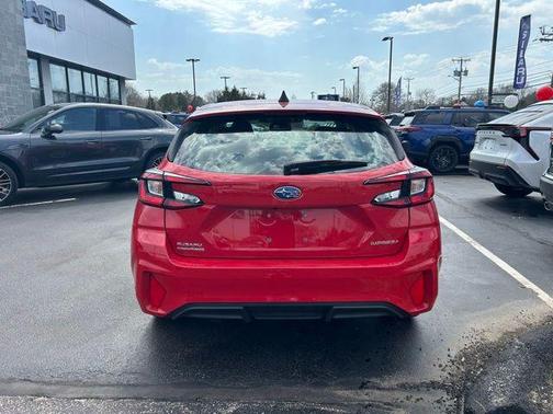 Pure Red 2025 Subaru Impreza Base