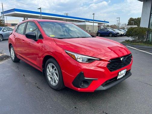 Pure Red 2025 Subaru Impreza Base