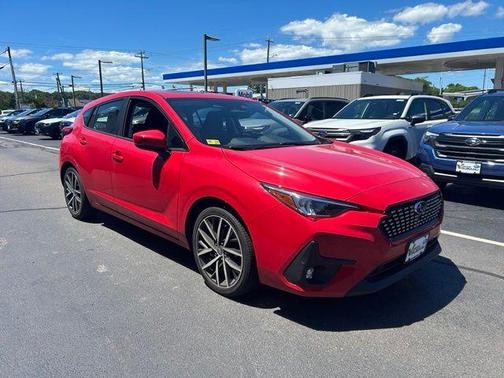 Pure Red 2025 Subaru Impreza Sport