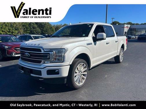 White Platinum Clearcoat Metallic 2018 Ford F-150 Limited