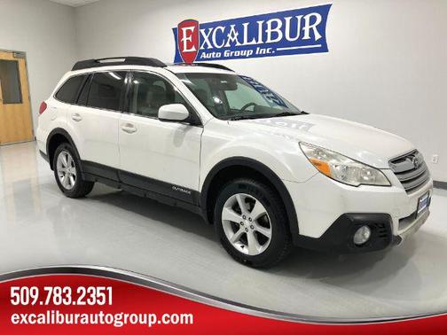 Satin White Pearl 2014 Subaru Outback 2.5i Limited