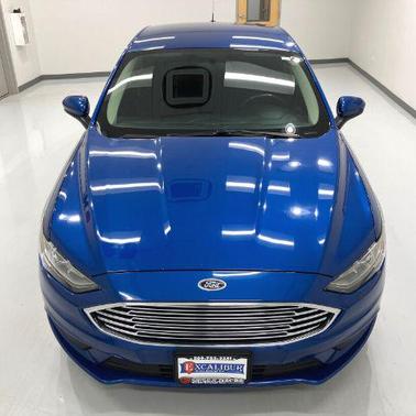 Lightning Blue 2017 Ford Fusion SE