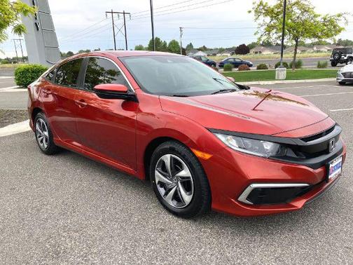 Rallye Red 2021 Honda Civic LX