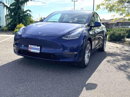 Deep Blue Metallic 2021 Tesla Model Y Long Range Dual Motor All-Wheel Drive