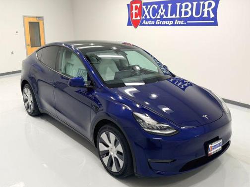 Deep Blue Metallic 2021 Tesla Model Y Long Range Dual Motor All-Wheel Drive