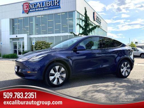 Deep Blue Metallic 2021 Tesla Model Y Long Range Dual Motor All-Wheel Drive