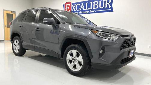 Magnetic Gray Metallic 2020 Toyota RAV4 Hybrid XLE