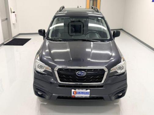 Dark Gray Metallic 2018 Subaru Forester 2.5i Premium Black Edition