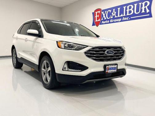 Star White Metallic Tri-Coat 2022 Ford Edge SEL