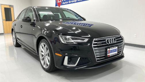Brilliant Black 2019 Audi A4 45 Premium