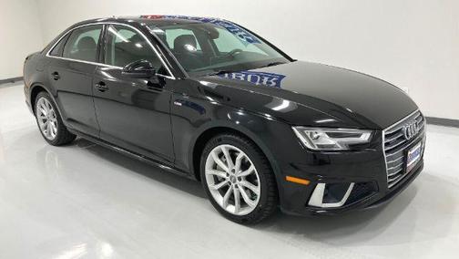 Brilliant Black 2019 Audi A4 45 Premium