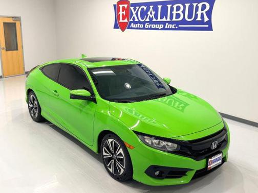 Energy Green Pearl 2018 Honda Civic EX-T