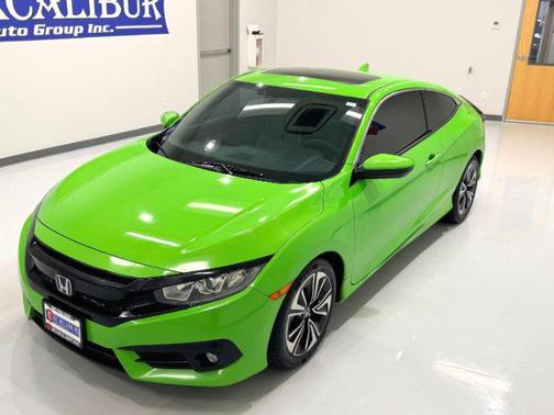 Energy Green Pearl 2018 Honda Civic EX-T