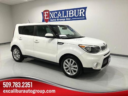 Clear White 2018 Kia Soul +