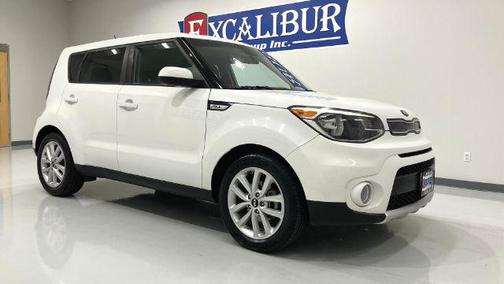 Clear White 2018 Kia Soul +