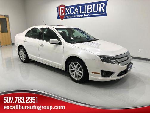 White Platinum Metallic Tri-Coat 2012 Ford Fusion SEL