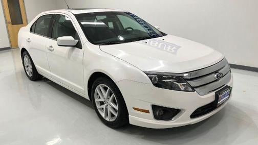White Platinum Metallic Tri-Coat 2012 Ford Fusion SEL