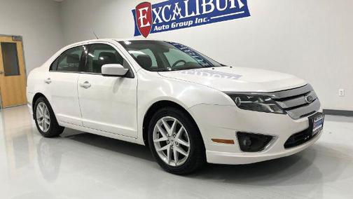 White Platinum Metallic Tri-Coat 2012 Ford Fusion SEL