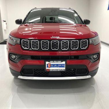 Red Hot Pearlcoat 2025 Jeep Compass Limited
