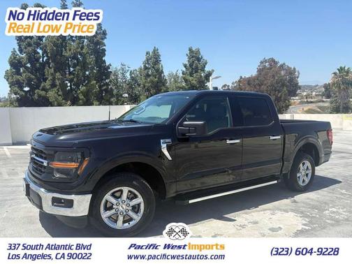 Agate Black Metallic 2025 Ford F-150 XLT