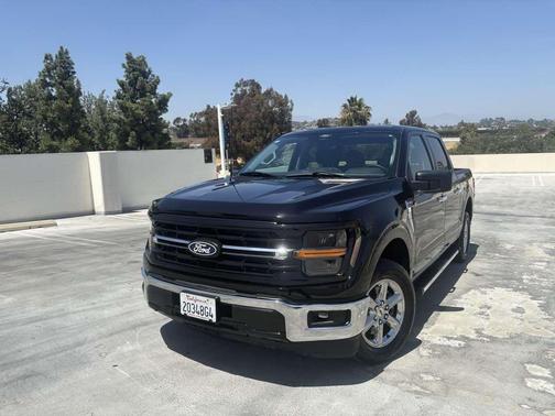 Agate Black Metallic 2025 Ford F-150 XLT