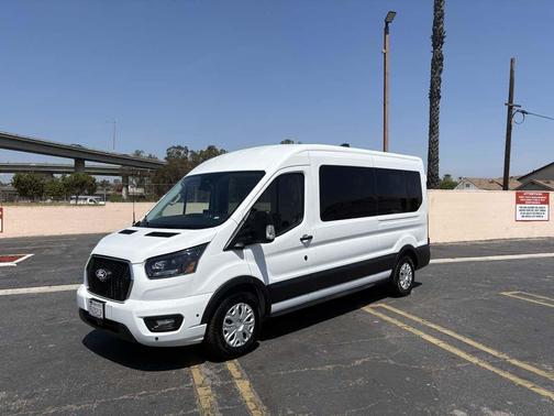 Oxford White 2026 Ford Transit-350 XLT