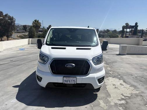 Oxford White 2023 Ford Transit-350 XLT