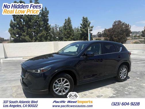 Deep Crystal Blue Mica 2025 Mazda CX-5 2.5 S Preferred Package