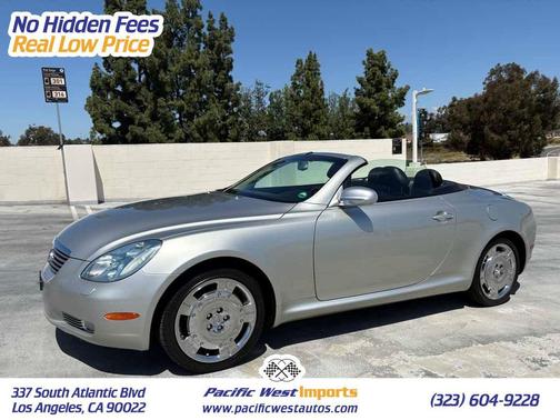 Millennium Silver Metallic 2002 Lexus SC 430 Base