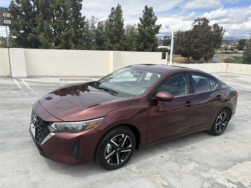 Rosewood Metallic 2025 Nissan Sentra SV