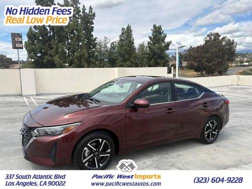 Rosewood Metallic 2025 Nissan Sentra SV