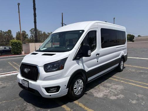 Oxford White 2026 Ford Transit-350 XLT