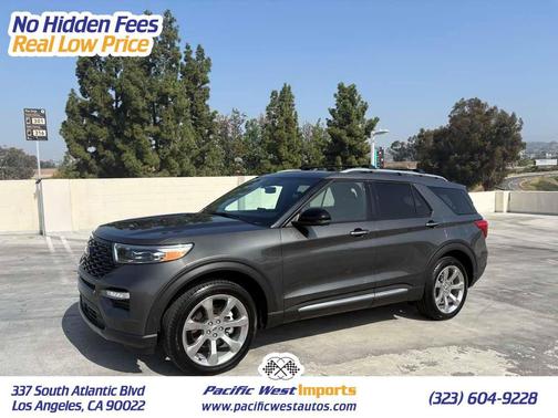 Magnetic Metallic 2020 Ford Explorer Platinum