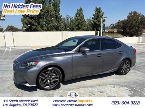 Nebula Gray Pearl 2016 Lexus IS 200t Base